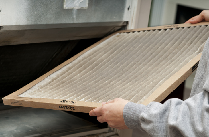 Dirty air filter | Leto Plumbing & Heating, Inc.