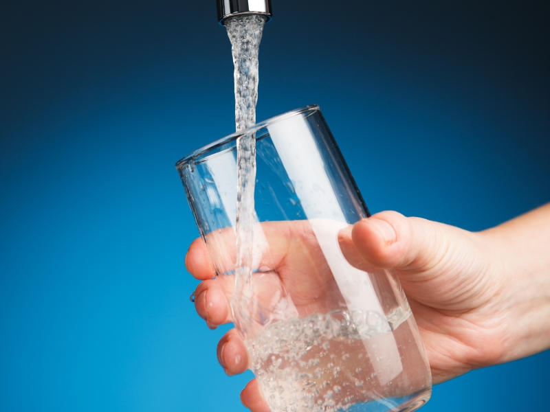 Filter water on Cup | Leto Plumbing & Heating, Inc.